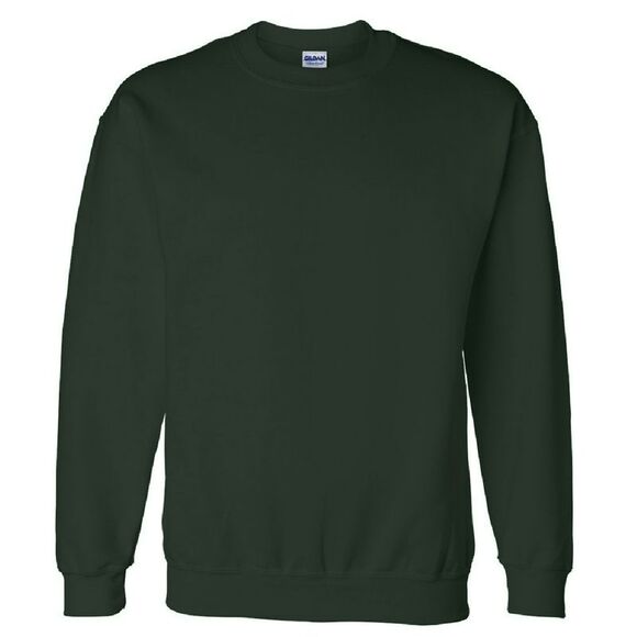 Gildan DryBlend Adult Set-In Crew Neck Sweatshirt (13 Colours) / White - Picture 3 of 4